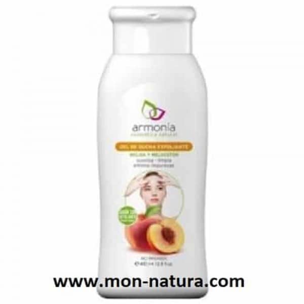 GEL EXFOLIANTE melocoton y melisa 400ml (ARMONIA)