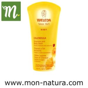 CHAMPU Y GEL DE DUCHA DE CALENDULA 200ml (WELEDA)