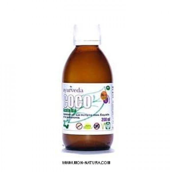 aceite de coco puro bio ayúrveda auténtico