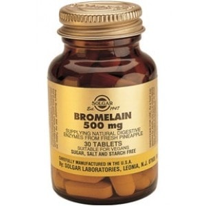 Bromelina 500 mg Comprimidos Solgar
