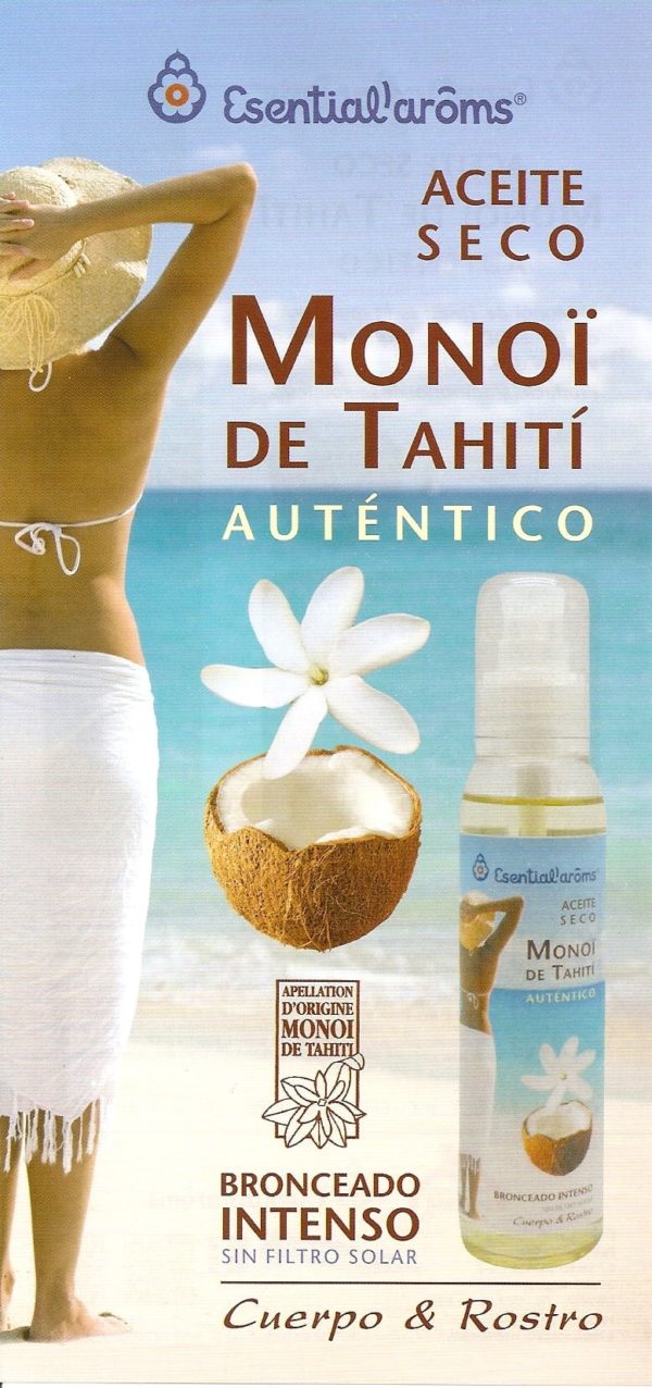 Aceite seco monoi de tahiti | Aceite Seco Monoi de Tahiti Esential aroms | Venta aceite seco de monoi online |