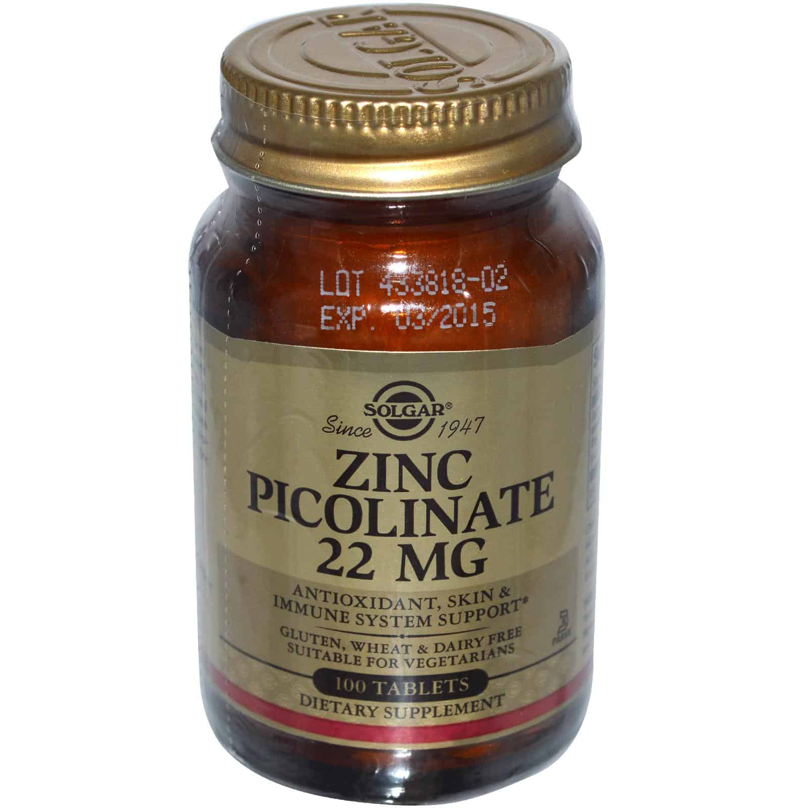 Zinc Picolinato Solgar