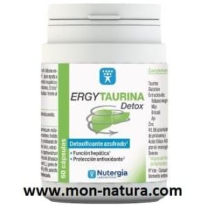 ERGYTAURINA Detox 60 capsulas