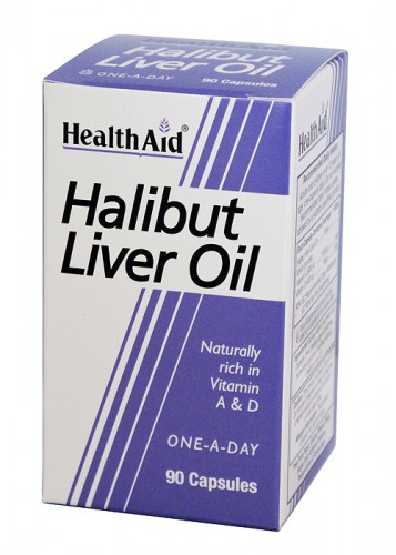 Aceite de hígado de halibut de HealthAid