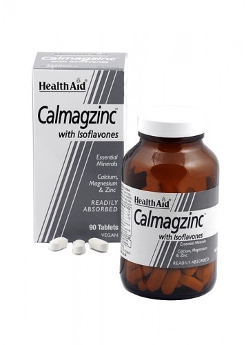 Calmagzinc Con isoflavonas de HealthAid