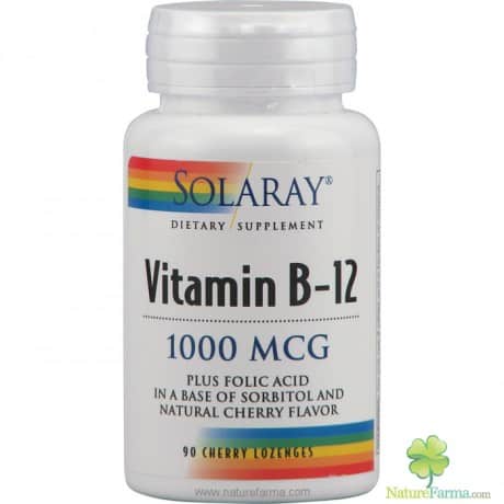 Solaray vitamina b12 1000 mcg solaray