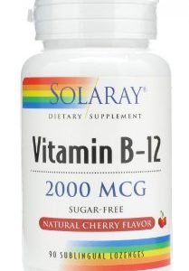 Solaray vitamina b12 2000 mcg solaray