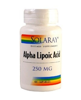 Ácido alfa lipoico solaray