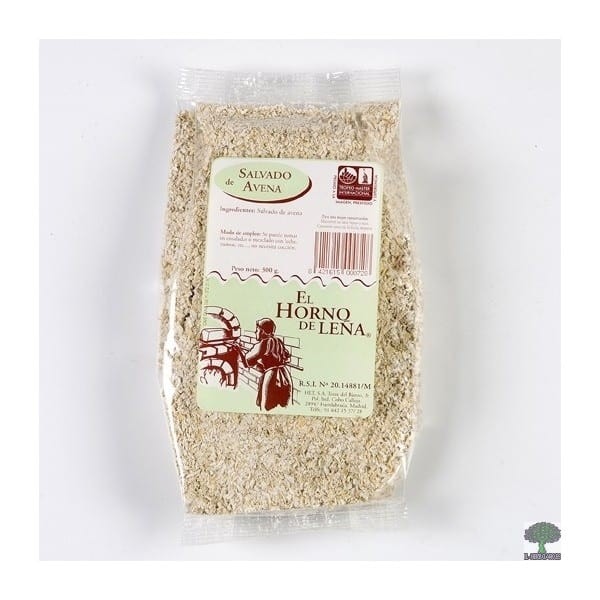 Salvado de avena 300 gr horno de leña