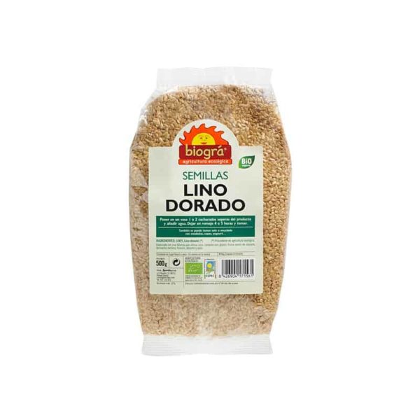 Lino dorado 500gr biogra