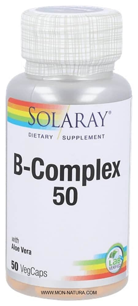 b complex 50 solaray