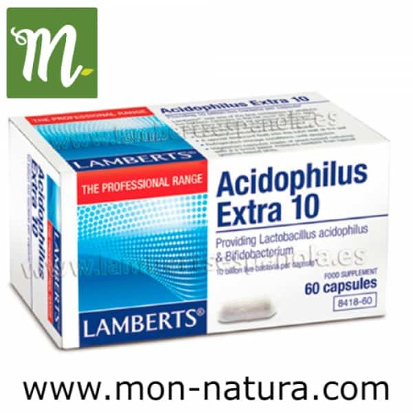 ACIDOPHILUS EXTRA 10 60 CAPS lamberts