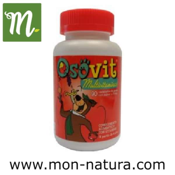 OSOVIT multivitaminas 90ositos masticables (UNIVERSO NATURAL)