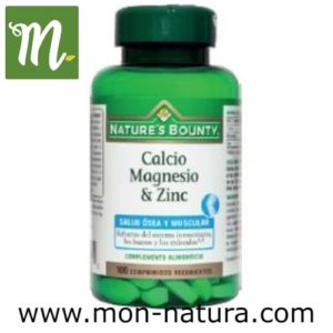 CALCIO MAGNESIO Y ZINC 100comp (NATURE´S BOUNTY)